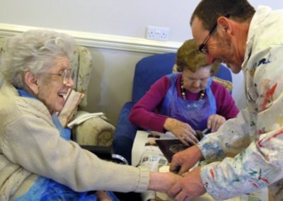 Care Home Creative Therapy with Pete Stevenson