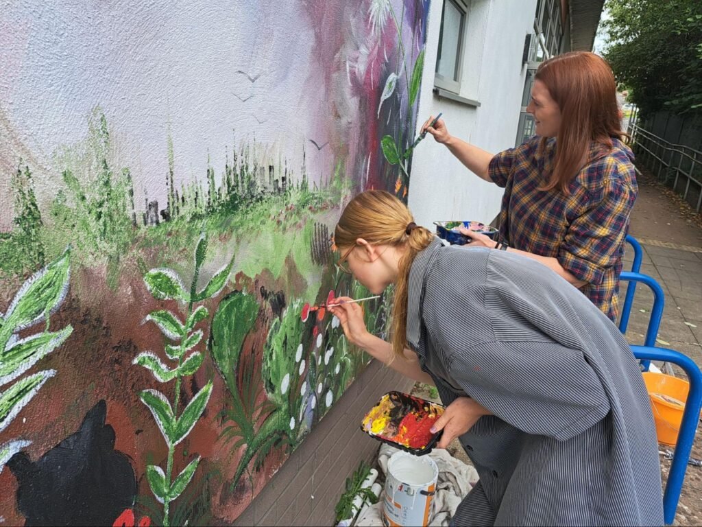 Mural at The Beacon Community Centre, Exeter